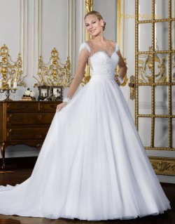 Vestido de Noiva By Ivana Beaumond Nova Noiva Coleção Poème - 14 - Frente_8425