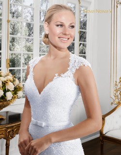 Vestido de Noiva By Ivana Beaumond Nova Noiva Coleção Poème - 26 - Detalhe Frente_6599