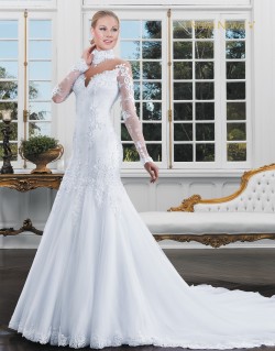 Vestido de Noiva By Ivana Beaumond Nova Noiva Coleção Poème - 28 - Frente_5832