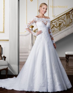 Vestido de Noiva By Ivana Beaumond Nova Noiva Poème - 04 - Frente_3195
