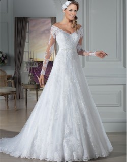 Vestido de Noiva Nova Noiva By Ivana Beaumond JR 36