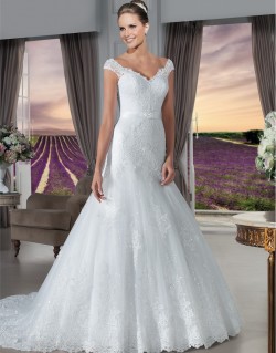 Vestido de Noiva Nova Noiva By Ivana Beaumond JR 54