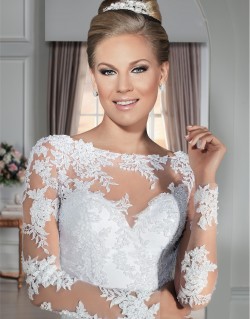 Vestido de Noiva Nova Noiva By Ivana Beaumond JR 64