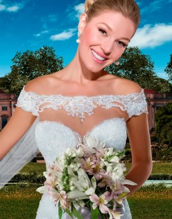 vestido de noiva modelo versalhes  1ch201