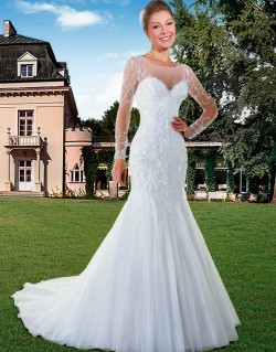 vestido de noiva modelo versalhes  1ch242