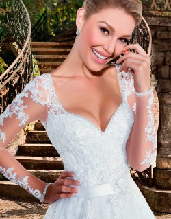 vestido de noiva modelo versalhes 2ch62