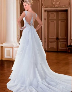 vestido de noiva modelo versalhes 2ch74