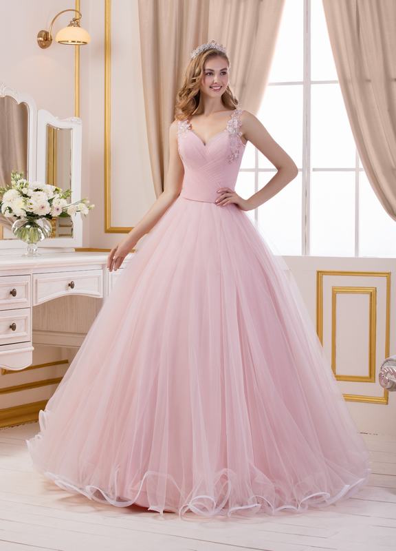 vestido da cinderela rosa