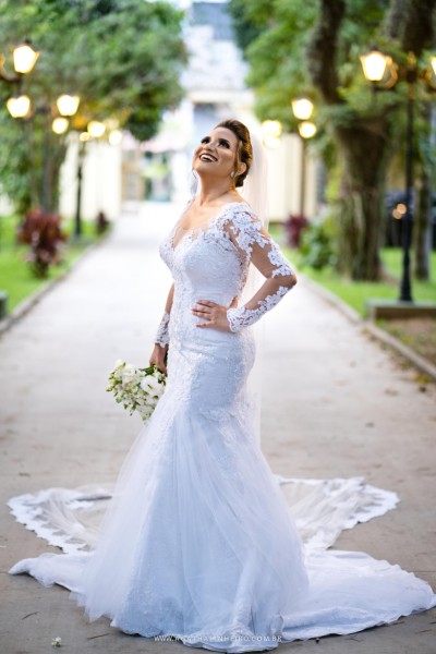 vestido de noiva para casar ao ar livre