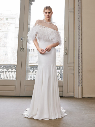 vestido de noiva com franja chique atelier ivana beaumond paris noivas rj blog