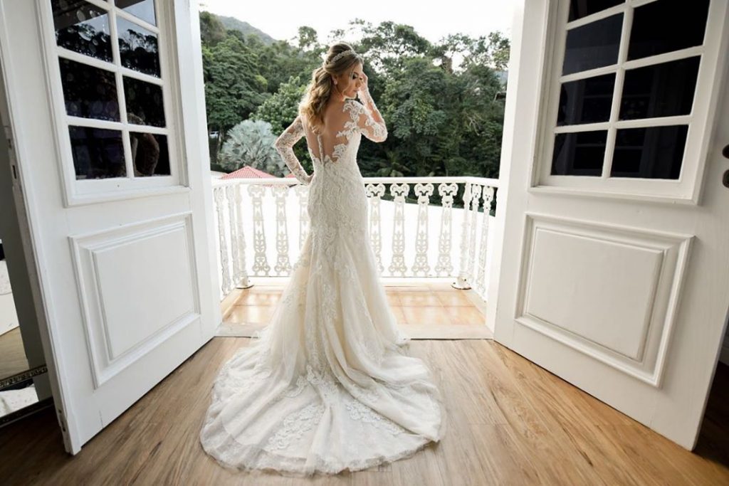 Casamento ao Ar Livre Vestido de Noiva Rj Atelier Ivana Beaumond