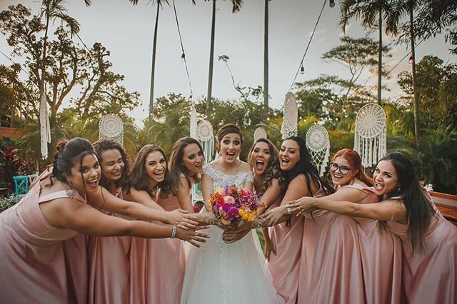 Um dos momentos mais divertidos de uma festa de casamento é quando